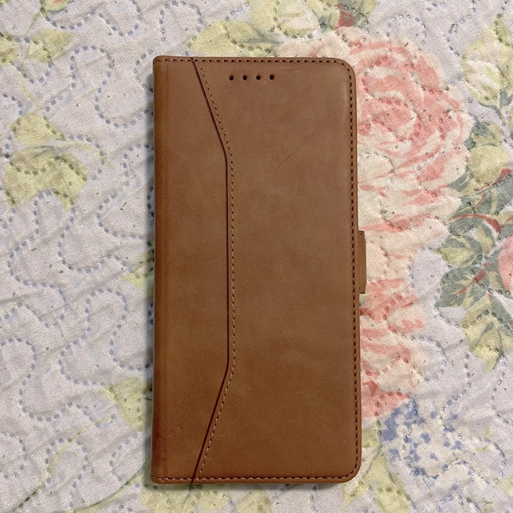 Samsung Galaxy 20 Brown Leather Phone CaseWallet